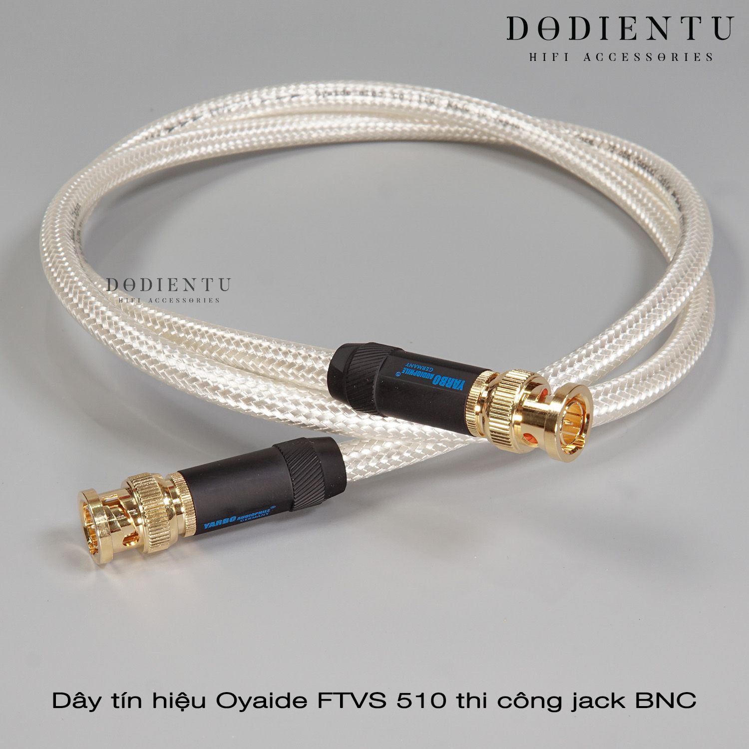 Oyaide FTVS 510 - Pure Silver 5N Coaxial [ DIY ]
