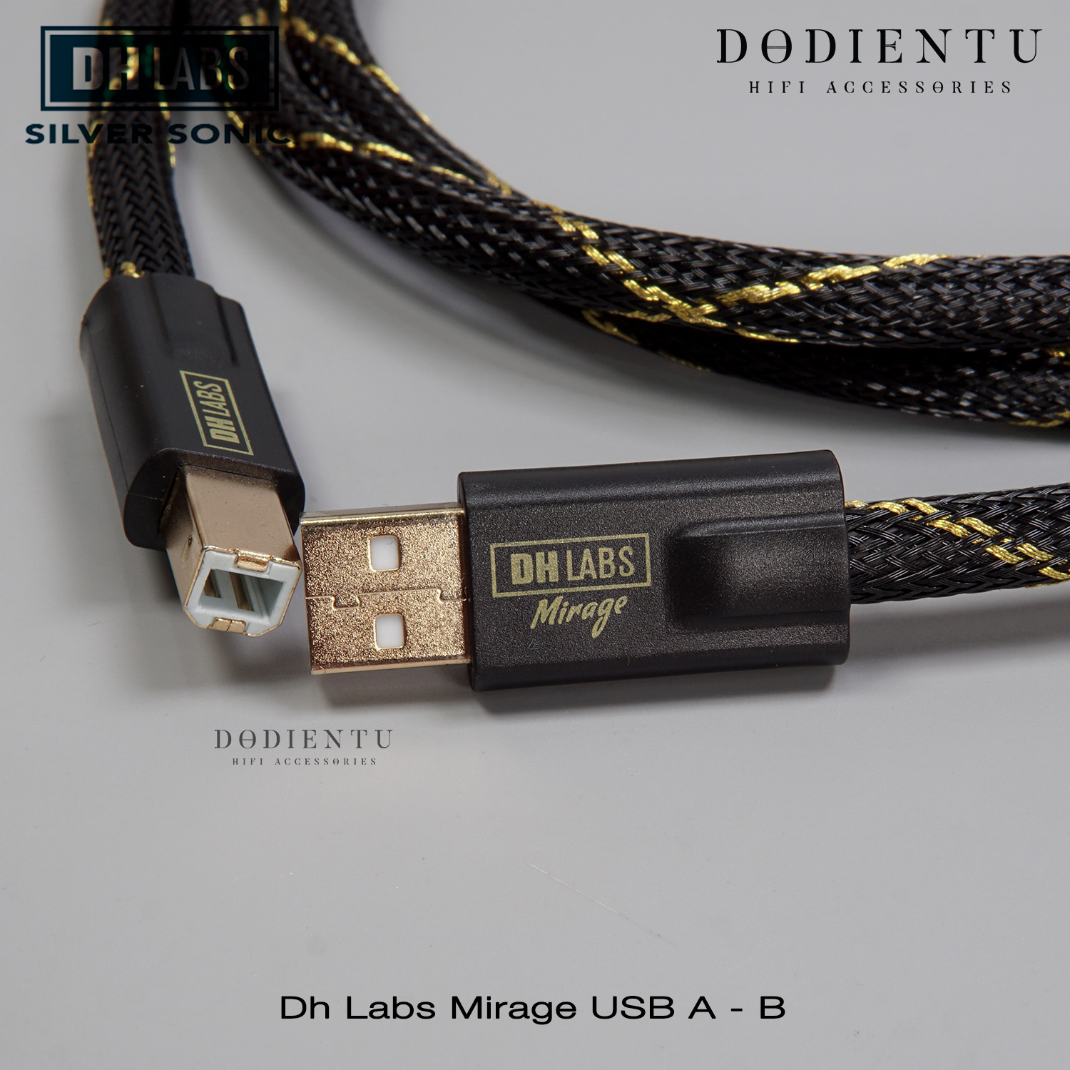 D.H. LABS MIRAGE オーディオUSB ケーブル1m D.H. LABS MIRAGE オーディオUSB ケーブル1m ミラージュ USB 1m