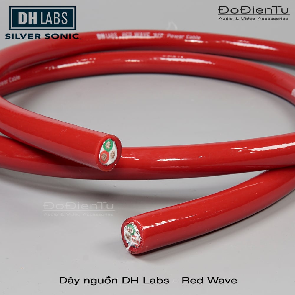 Dây nguồn Labs - Red Wave | Made in USA | Đồ Điện Tử