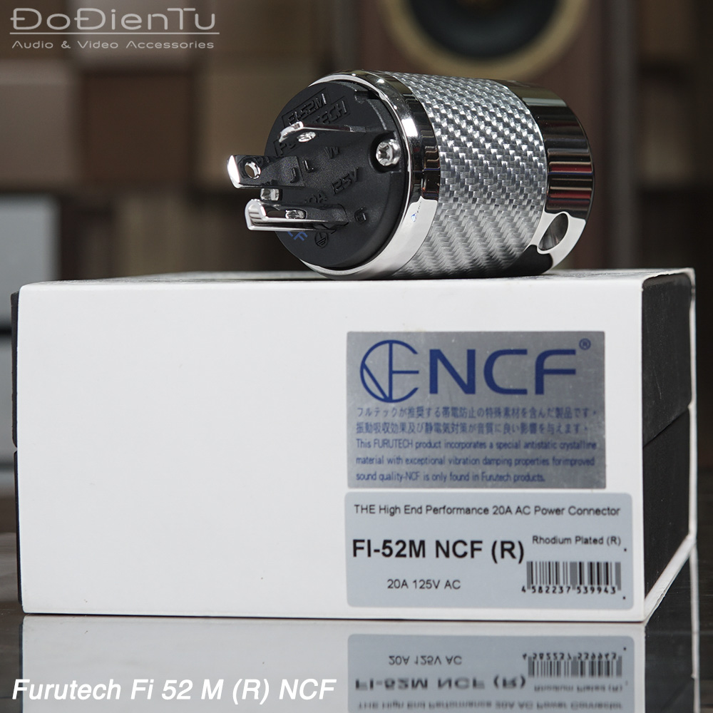 オンラインストア売り FURUTECH ハイエンドグレード電源プラグ FI52NCF(R) AV周辺機器 FONDOBLAKA