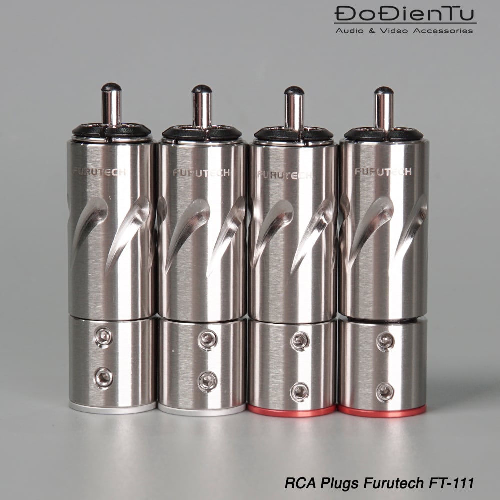 Furutech フルテック FP-101(G) 金メッキRCAプラグ4本1組（FP-101G