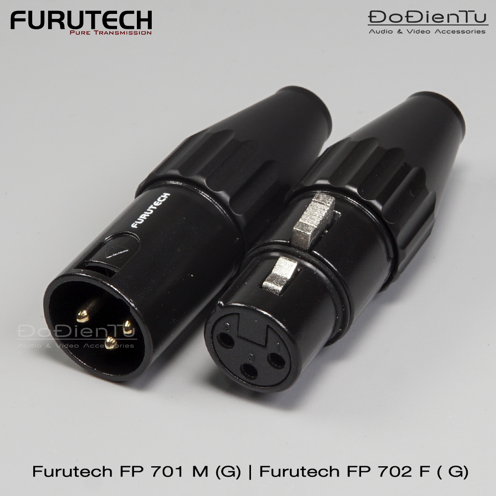 Furutech FP 701 XLR Male Gold | Đồ Điện Tử