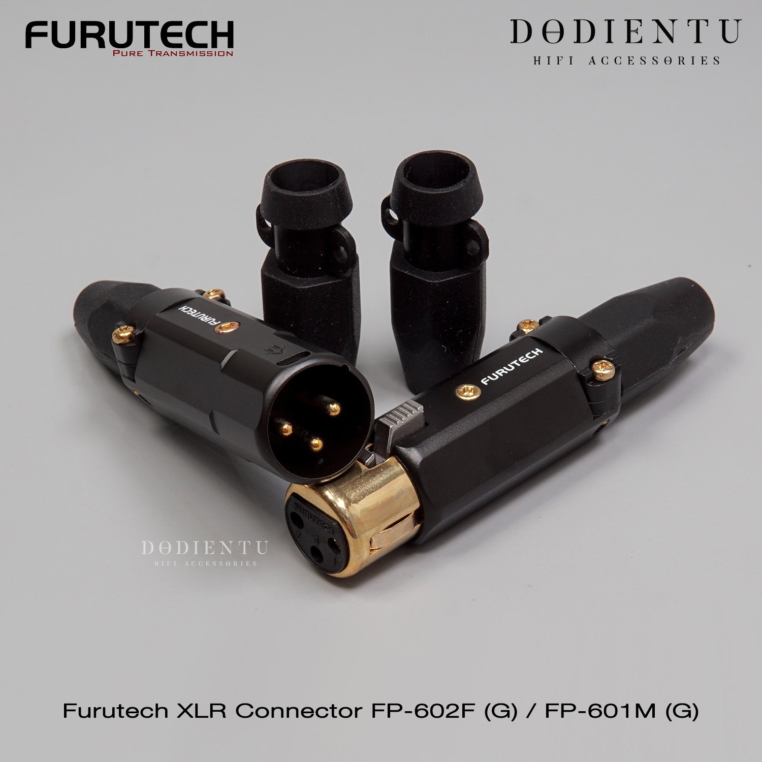 FURUTECH フルテック FP-602F(R) XLRプラグ 2個セット XLRプラグ - Furutech