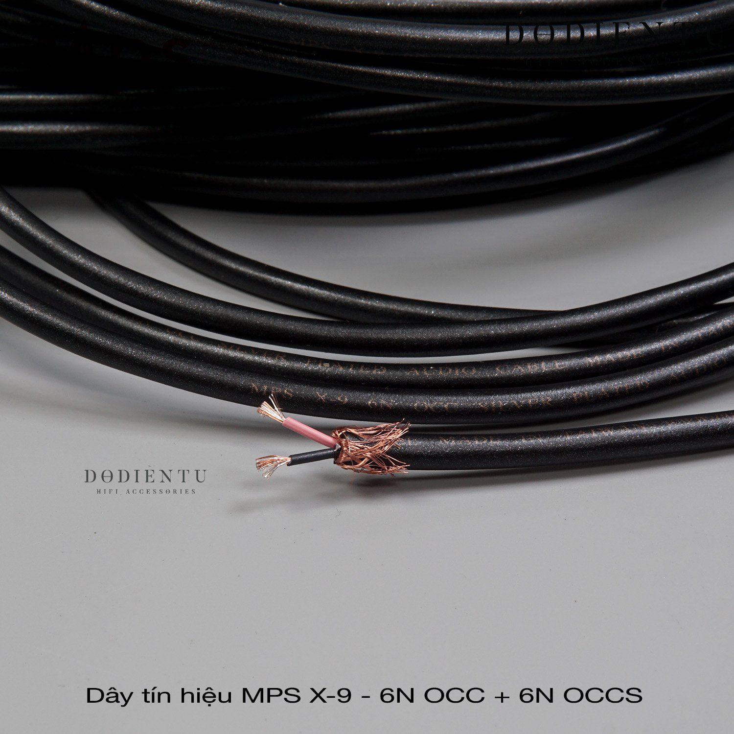 Dây tín hiệu MPS X9 - OCC+OCC Silver Plated