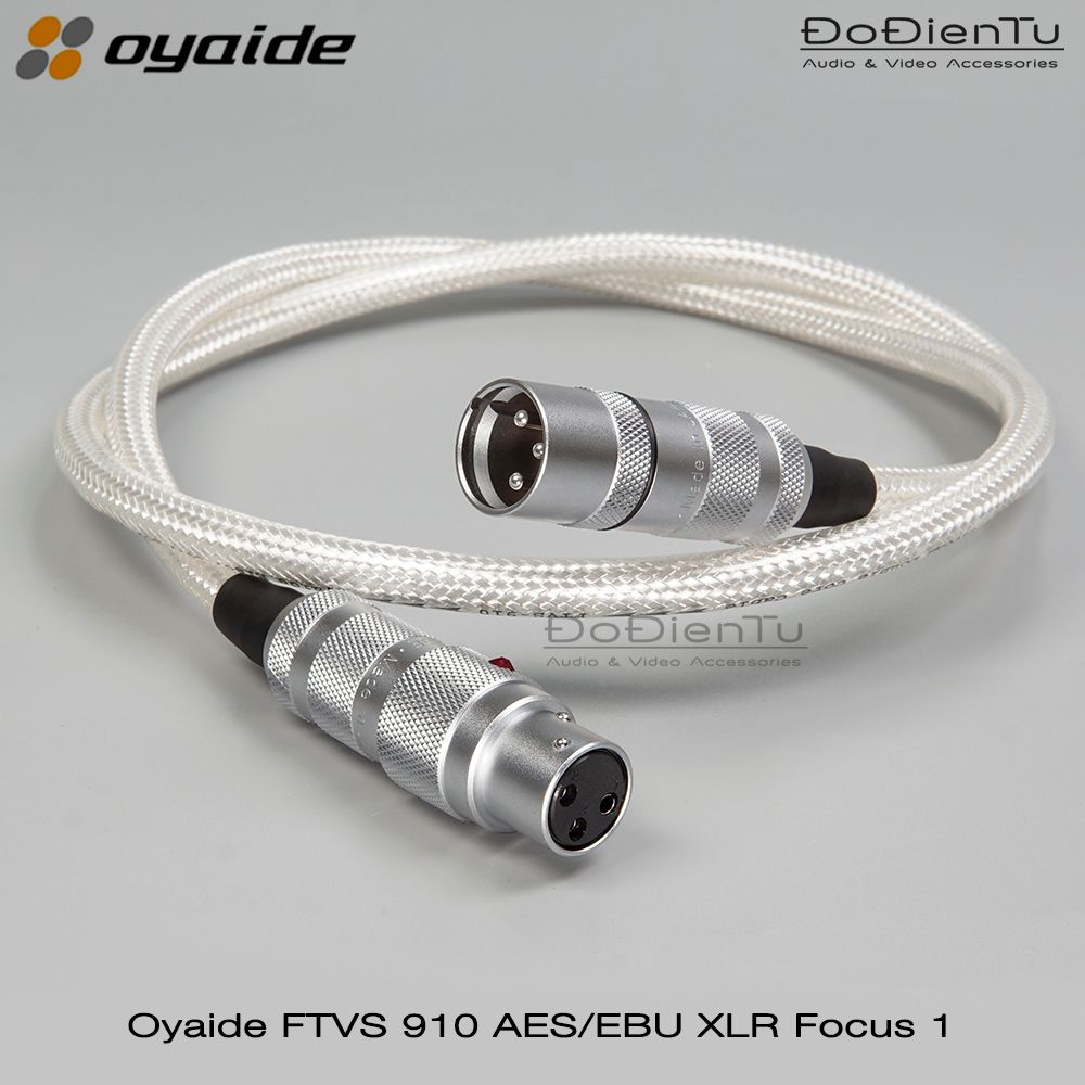 Oyaide FTVS 910 - Pure Silver 5N AES/EBU [ DIY ]