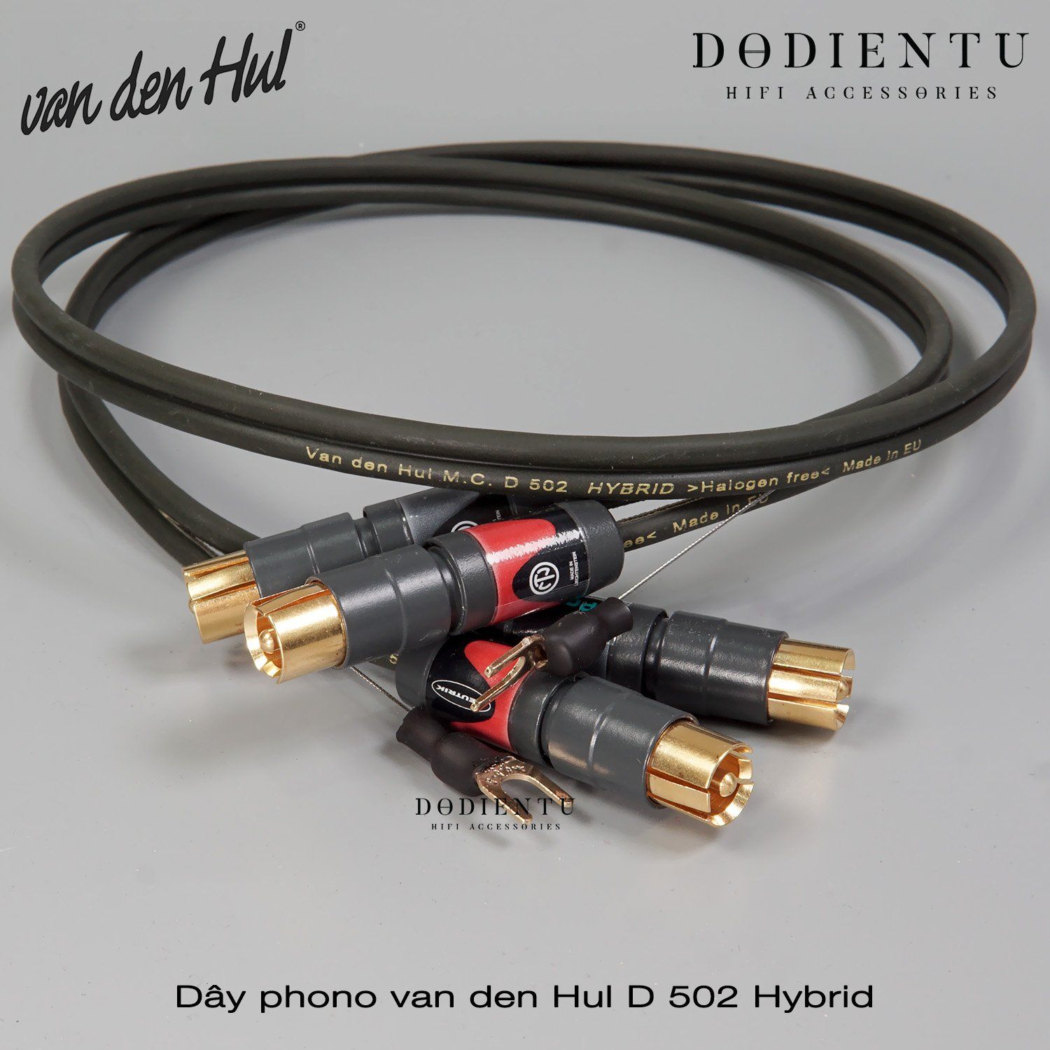 van den hul - The D 502 Hybrid - Phono Cable