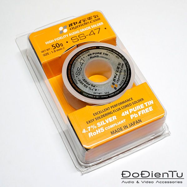 OYAIDE SS-47 High Fidelity Audio Grade Solder 50g JAPAN