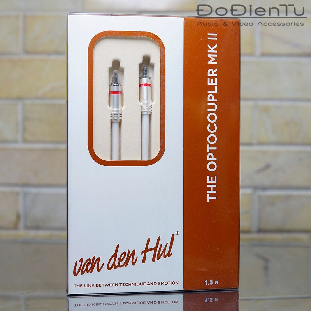 VAN DEN HUL THE OPTOCOUPLER MKII - Cavo Ottico TOSLINK 1 Metro - Nuovo - Foto 3