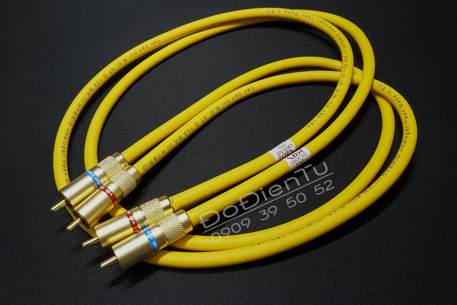 dây tín hiệu van den Hul - 3T The D 102-III Hybrid RCA | Đồ Điện Tử