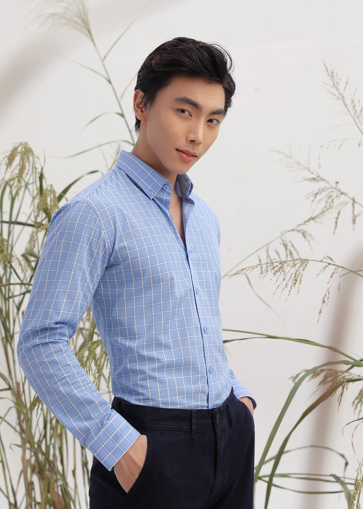 Cách chọn size áo sơ mi nam chuẩn nhất theo dáng người Việt #41 Cách chọn size áo sơ mi nam chuẩn nhất theo dáng người Việt