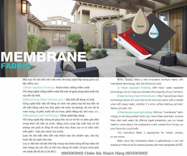  VẢI NỘI THẤT THÁI LAN tại nhà máy 