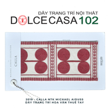  CALLA 2019 dây trang trí hoa văn thêu tay có sẵn tại nhà máy 