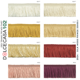  MOSS FRINGES SILK 2024 dây viền tua rua tơ 33050 có sẵn tại nhà máy 