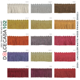  MOSS FRINGES 2024 dây viền tua rua 33022 màu mặt mờ có sẵn tại nhà máy 
