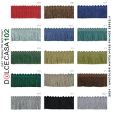 MOSS FRINGES 2024 dây viền tua rua 33022 màu mặt mờ có sẵn tại nhà máy 