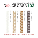  ASARA Raffia 2024 dây trang trí sợi cọ có sẵn tại nhà máy 