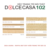  ASARA Raffia 2024 đồ trang trí sợi cọ có sẵn tại kho nhà SX 