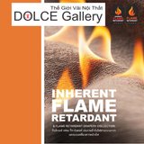  2025 INHERENT FLAME RETARDANT 1 bộ sưu tập vải màn gió chống cháy lan 