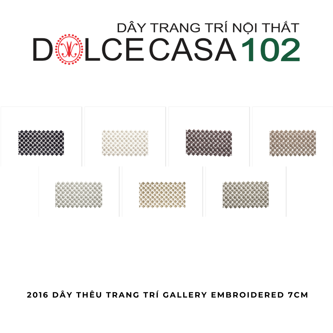  GALLERY Embroidered 2016 dây thêu trang trí có sẵn tại nhà máy 
