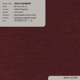  30074 vải bọc nệm ghế ASHBURY 10 màu copyright 2023 
