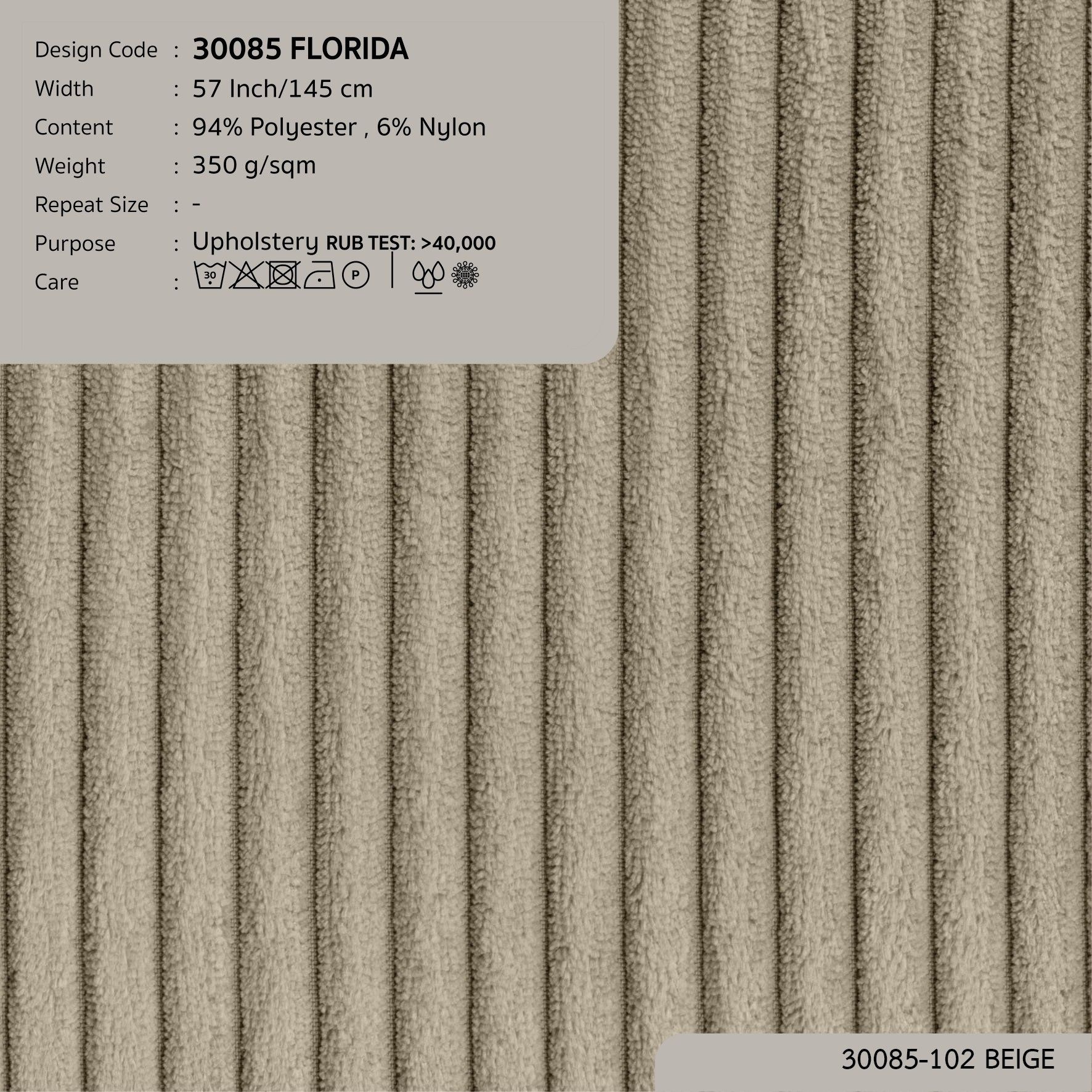  30085 vải bọc nệm ghế FLORIDA tại DOLCE Gallery 