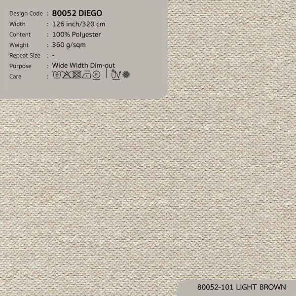  80052 vải giảm sáng DIEGO 4 màu copyright 2024 