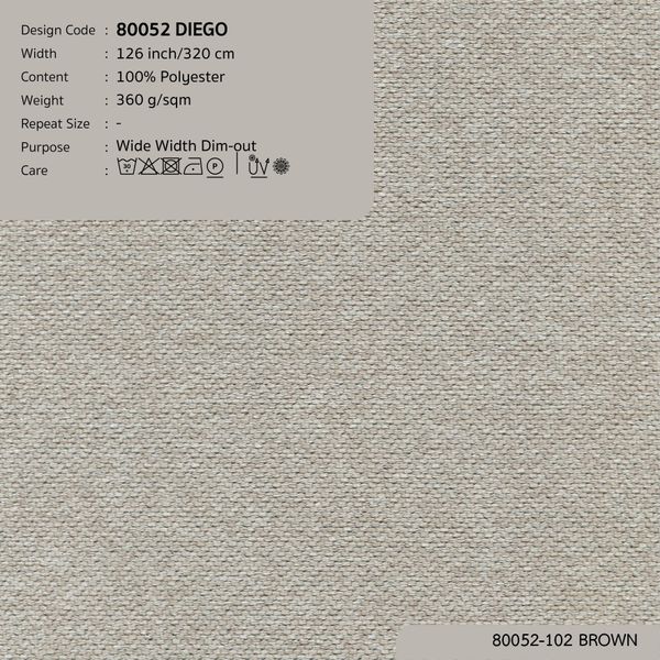  80052 vải giảm sáng DIEGO 4 màu copyright 2024 