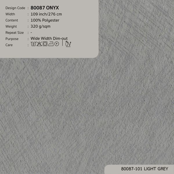  80087 vải giảm sáng ONYX 2 màu copyright 2024 