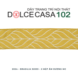  BRASILIA 2024 dây trang trí 32033 dệt jacquard có sẵn tại nhà máy 