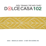  2024 dây trang trí BRASILIA 32033 dệt jacquard có sẵn tại nhà máy 