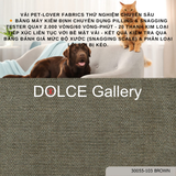  Pet-Lover Fabrics BROWN vải bọc nệm ghế cho nhà có thú cưng 