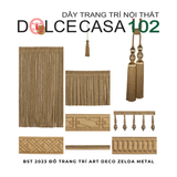  Art Deco 2023 ZELDA đồ trang trí Metal có sẵn tại kho nhà SX 