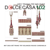  VOLANGES 2024 đồ trang trí Rouge Cardinalis 9500 có sẵn tại kho nhà SX 