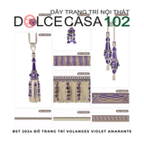  BST 2024 đồ trang trí VOLANGES 9450 Violet Amarante có sẵn tại nhà máy 