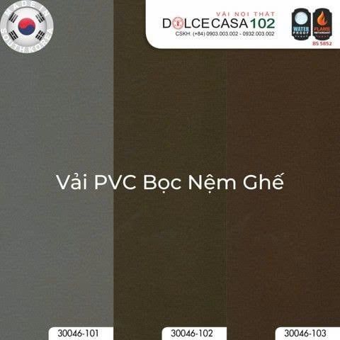  30046 vải PVC bọc nệm ghế CELEBRATION 3 màu copyright 2021 