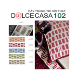  2025 dây trang trí CARLO hoa văn dệt jacquard có sẵn tại kho nhà SX 