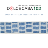  2025 dây trang trí CARLO hoa văn dệt jacquard có sẵn tại kho nhà SX 