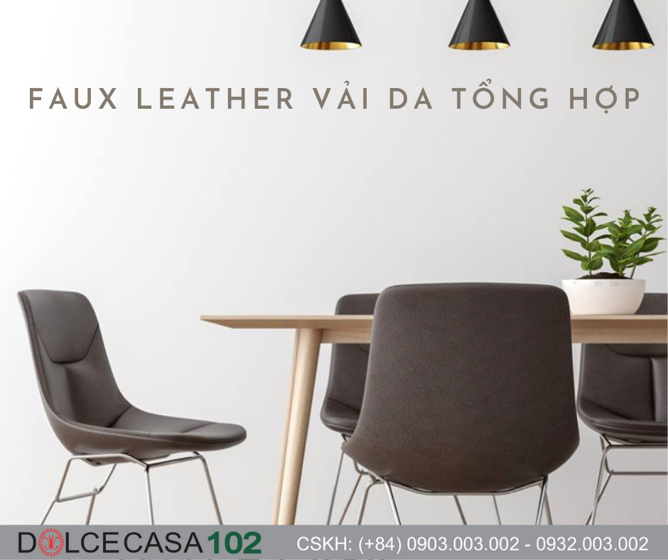  FAUX LEATHER VẢI DA TỔNG HỢP 