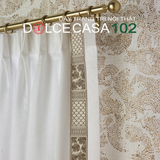  2025 dây trang trí FIORELLA hoa văn dệt thêu có sẵn tại kho nhà SX 