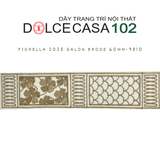  2025 dây trang trí FIORELLA hoa văn dệt thêu có sẵn tại kho nhà SX 