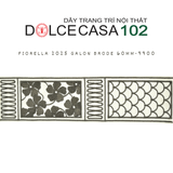  2025 dây trang trí FIORELLA hoa văn dệt thêu có sẵn tại kho nhà SX 