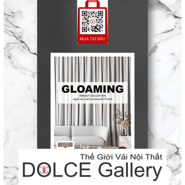  Vải Giảm Sáng 90% Dim-Out 2024 GLOAMING 