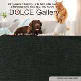  Pet-Lover Fabrics GREY vải bọc nệm ghế cho nhà có thú cưng 