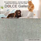  Pet-Lover Fabrics GREY vải bọc nệm ghế cho nhà có thú cưng 