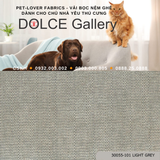  Pet-Lover Fabrics GREY vải bọc nệm ghế cho nhà có thú cưng 