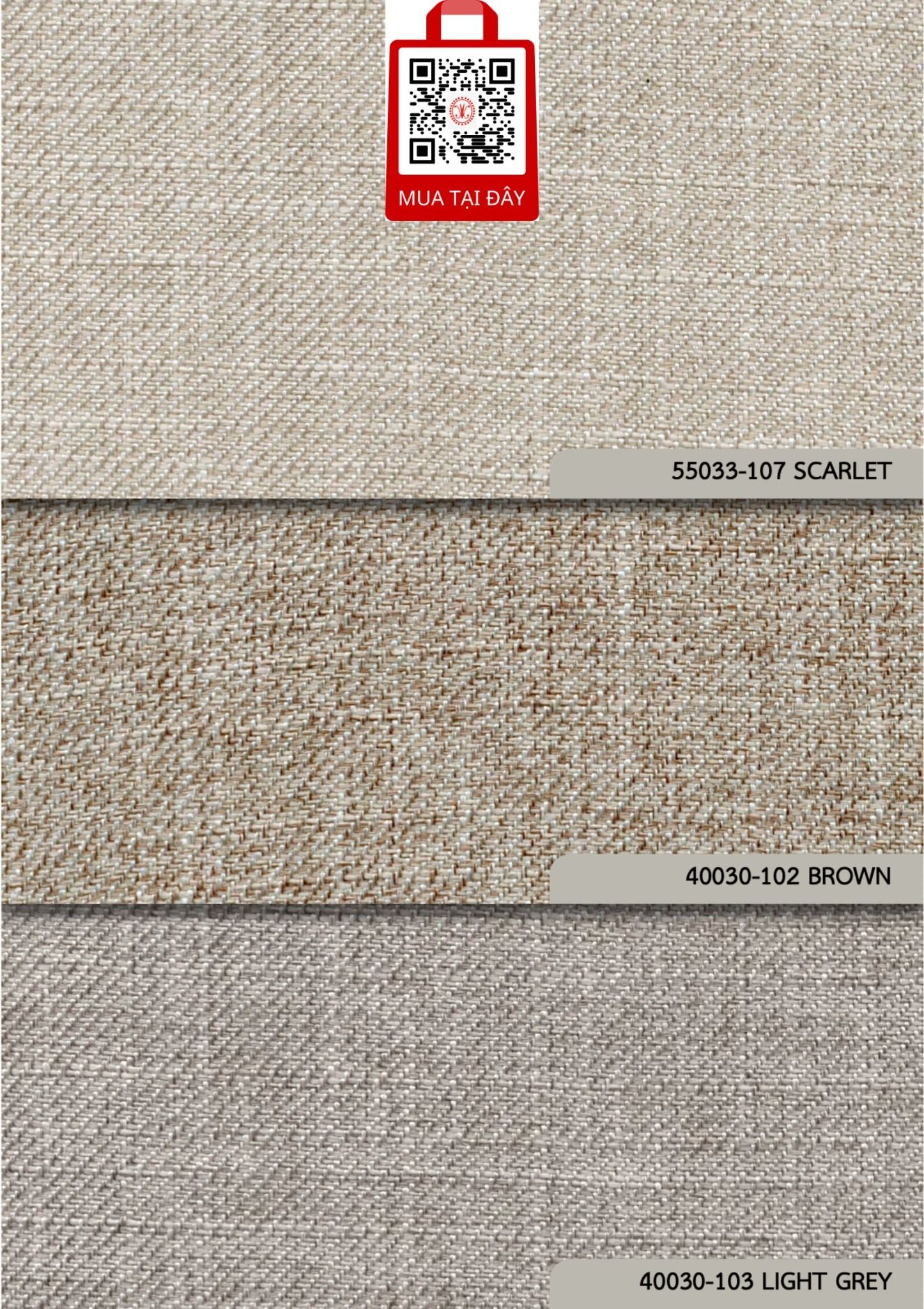  Vải đa chức năng may màn bọc nệm 2024 LINEN LOOKS Book 