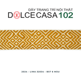  LIMA 2024 dây trang trí hoa văn dệt guipure 32034 có sẵn tại nhà máy 