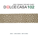  LIMA 2024 dây trang trí hoa văn dệt guipure 32034 có sẵn tại nhà máy 