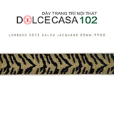  LORENZO 2025 dây trang trí hoa văn dệt jacquard có sẵn tại kho nhà SX 