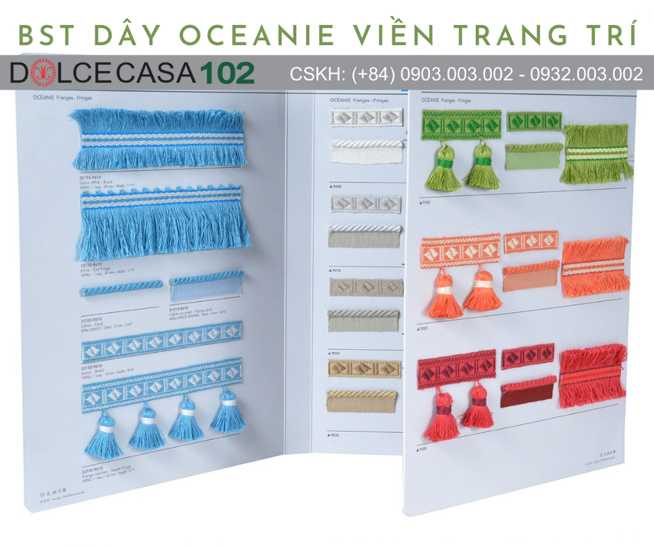  OCEANIE DÂY VIỀN TRANG TRÍ 